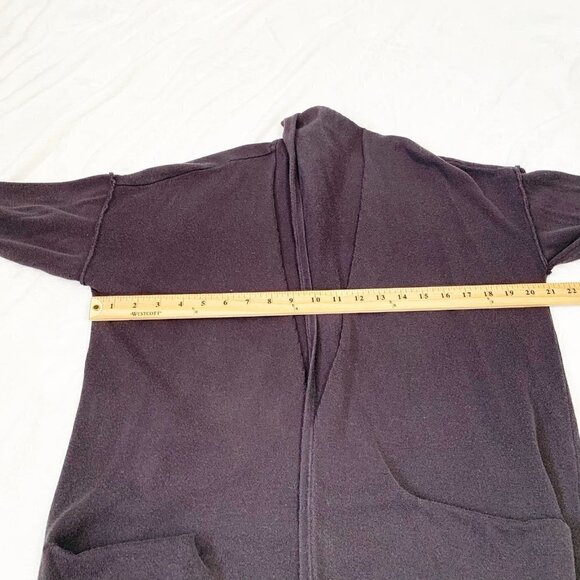 J. Crew lyocell cotton blend long sleeve tunic duster open cardigan sweater - Picture 10 of 10